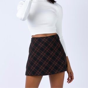 Princess Polly Plaid Skirt